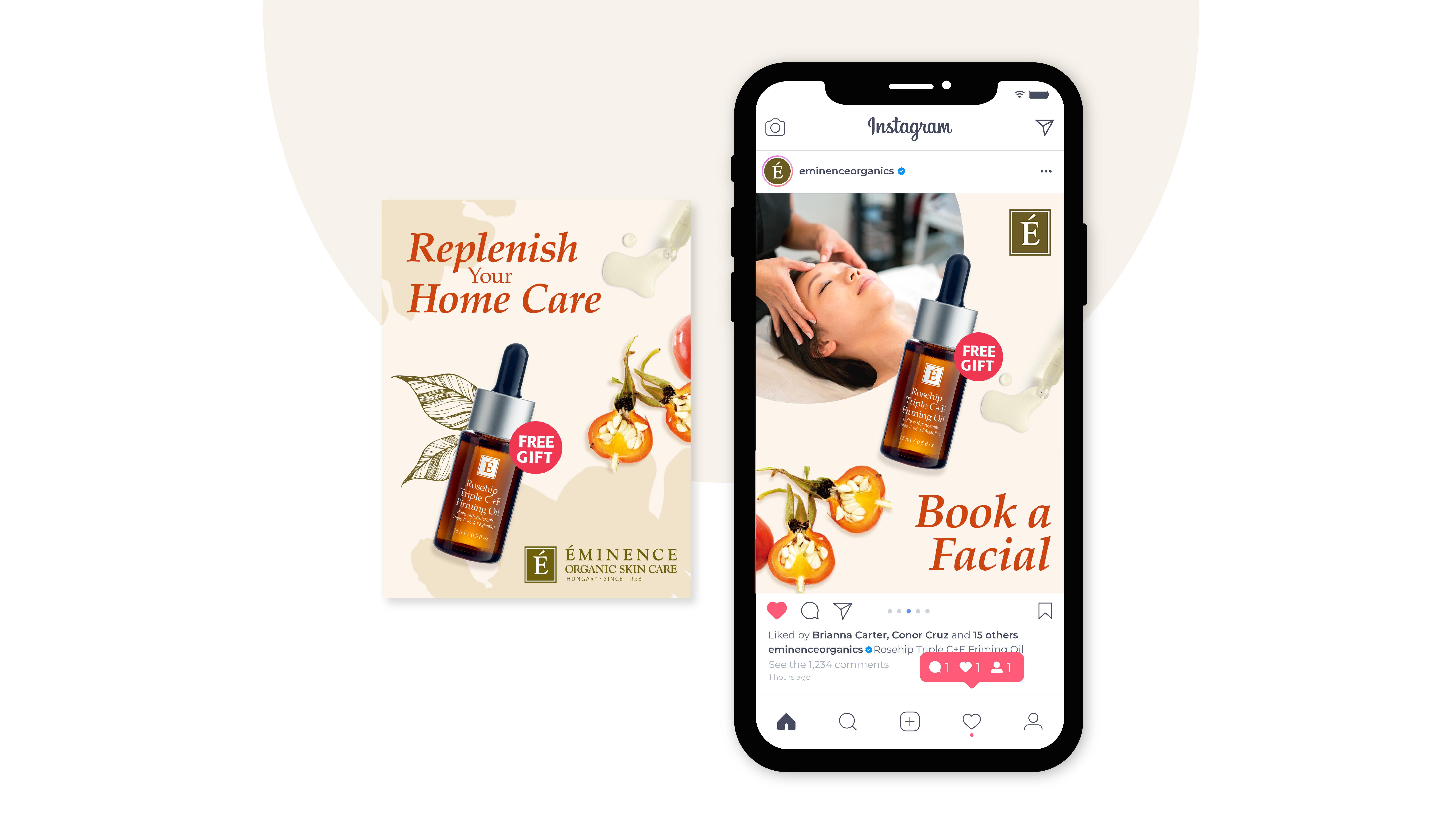 Eminence Organic Skin Care Project Board